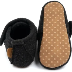 Mikk-Line Prewalker Filt - DARK GREY MELANGE- Hjemmesko