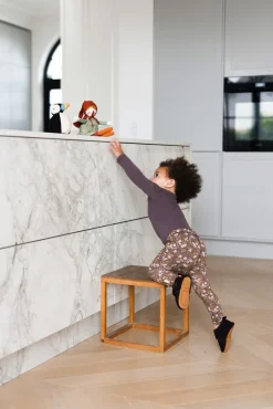 Mikk-Line Prewalker Uld - Raisin- Uld Hjemmesko