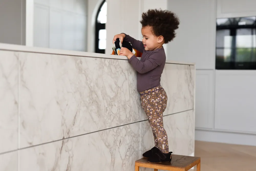 Mikk-Line Prewalker Uld - Raisin- Uld Hjemmesko