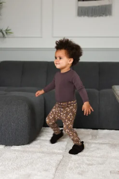 Mikk-Line Prewalker Uld - Raisin- Uld Hjemmesko