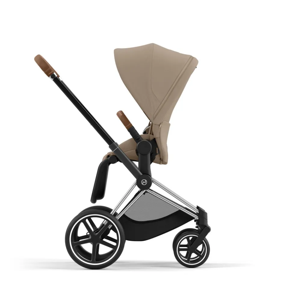 Cybex Priam pakke - cozy beige/chrome brown PLUS- Kombivognspakker