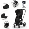Cybex Priam pakke - sepia black/chrome black- Kombivognspakker