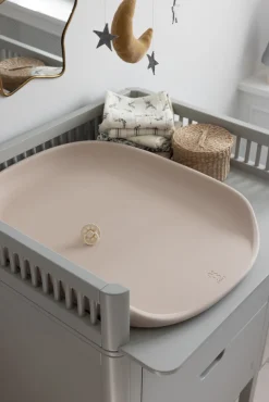 Sebra Puslepude, birchbark rose-Børn Puslepuder & Pusleunderlag|Puslepuder