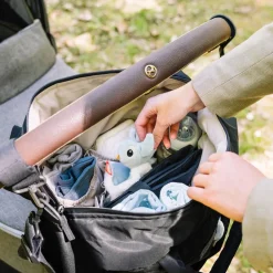 Done By Deer Quiltet pusletaske - Sort- Pusletasker & Transporttasker