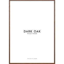 Poster & Frame Ramme Mørk egetræ 30x40-Børn Rammer