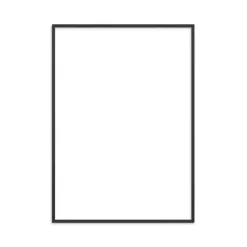 Poster & Frame Ramme Sort Træ - 50x70-Børn Rammer
