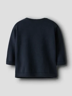 NAME IT Rebow Striktrøje - Navy Blazer- Juletøj|Cardigans, Veste & Trøjer