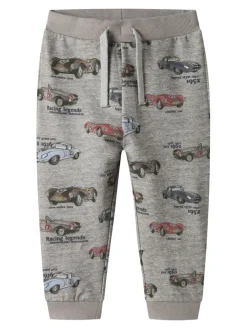 NAME IT Reiner Sweatpant - Grey Melange- Bukser