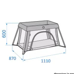 Maxi-Cosi Rejseseng, Calao Beyond Graphite-Børn Rejsesenge & Kravlegårde