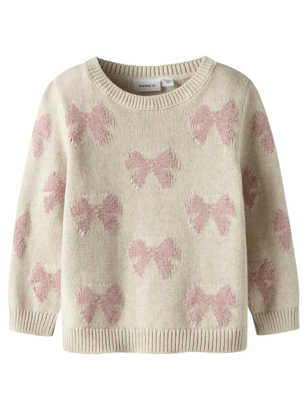 NAME IT Rekka Striktrøje - Peyote Melange- Juletøj|Cardigans, Veste & Trøjer