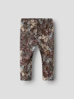 NAME IT Resa Leggings - Chocolate Brown- Leggings