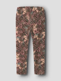 NAME IT Resa Leggings - Chocolate Brown- Leggings