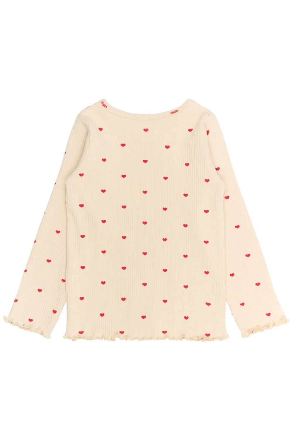 The New Siblings Rhea Rib Bluse - GARDENIA- Bluser