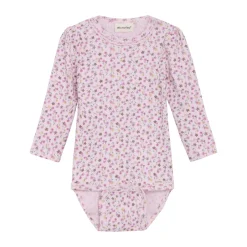 Minymo Rib Body Langærmet - 5607- Bodystocking Langærmet