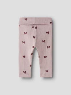 NAME IT Ribbea Leggings - Keepsake Lilac- Juletøj|Leggings