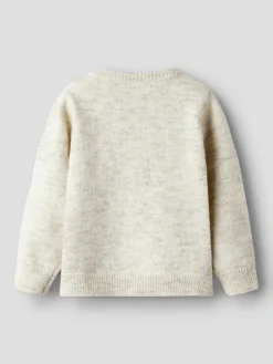 NAME IT Rikimmi Strikket Cardigan - Peyote Melange- Juletøj|Cardigans, Veste & Trøjer