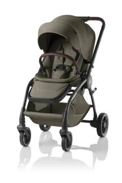 Britax Römer Rio Lux - Urban Olive- Klapvogne Med Flade Sæder