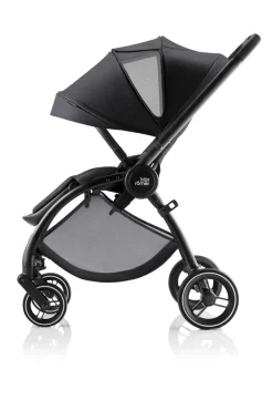 Britax Römer Rio Style - Carbon Black- Klapvogne Med Flade Sæder