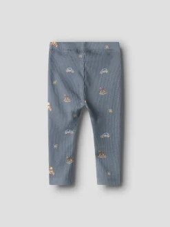 NAME IT Ritoy Long John Leggings - Flint Stone- Leggings