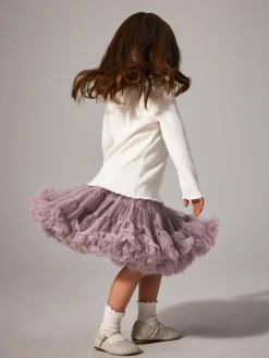 NAME IT Ritul Tulle Skørt - Keepsake Lilac- Juletøj|Nederdele