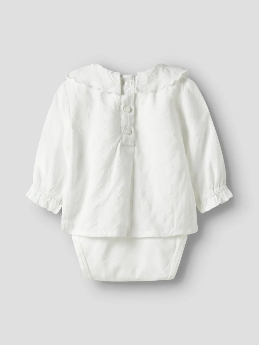 NAME IT Rixi Skjorte Body - Bright White- Juletøj|Skjorter