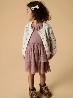 Lil' Atelier Robelle Kjole - Nostalgia Rose- Juletøj|Kjoler