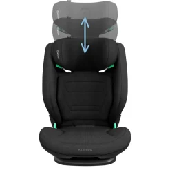Maxi-Cosi RodiFix Pro2 i-Size - Authentic Black- Autostole 100-150 Cm (4-12 År)