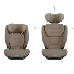 Maxi-Cosi RodiFix Pro2 i-Size - Authentic Truffle- Autostole 100-150 Cm (4-12 År)