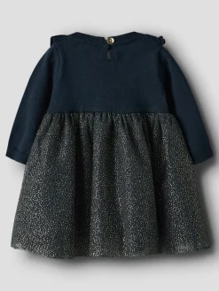 NAME IT Rolia Strikket Kjole - Navy Blazer- Juletøj|Kjoler