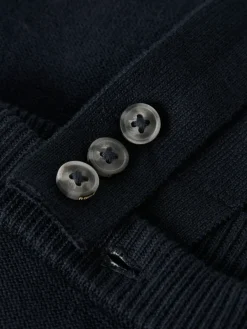 NAME IT Roman Strikket Smækbukser - Navy Blazer- Juletøj|Smækbukser & Buksedragter