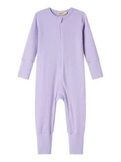 MarMar Copenhagen Rompy m. Lynlås - Soft lavender- Heldragter U. Fod