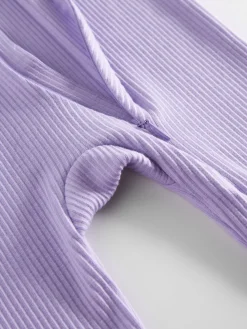 MarMar Copenhagen Rompy m. Lynlås - Soft lavender- Heldragter U. Fod