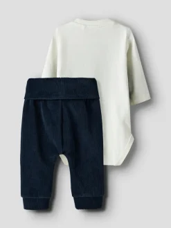 NAME IT Ronny Body Sæt - Navy Blazer- Juletøj|Bodystocking Langærmet