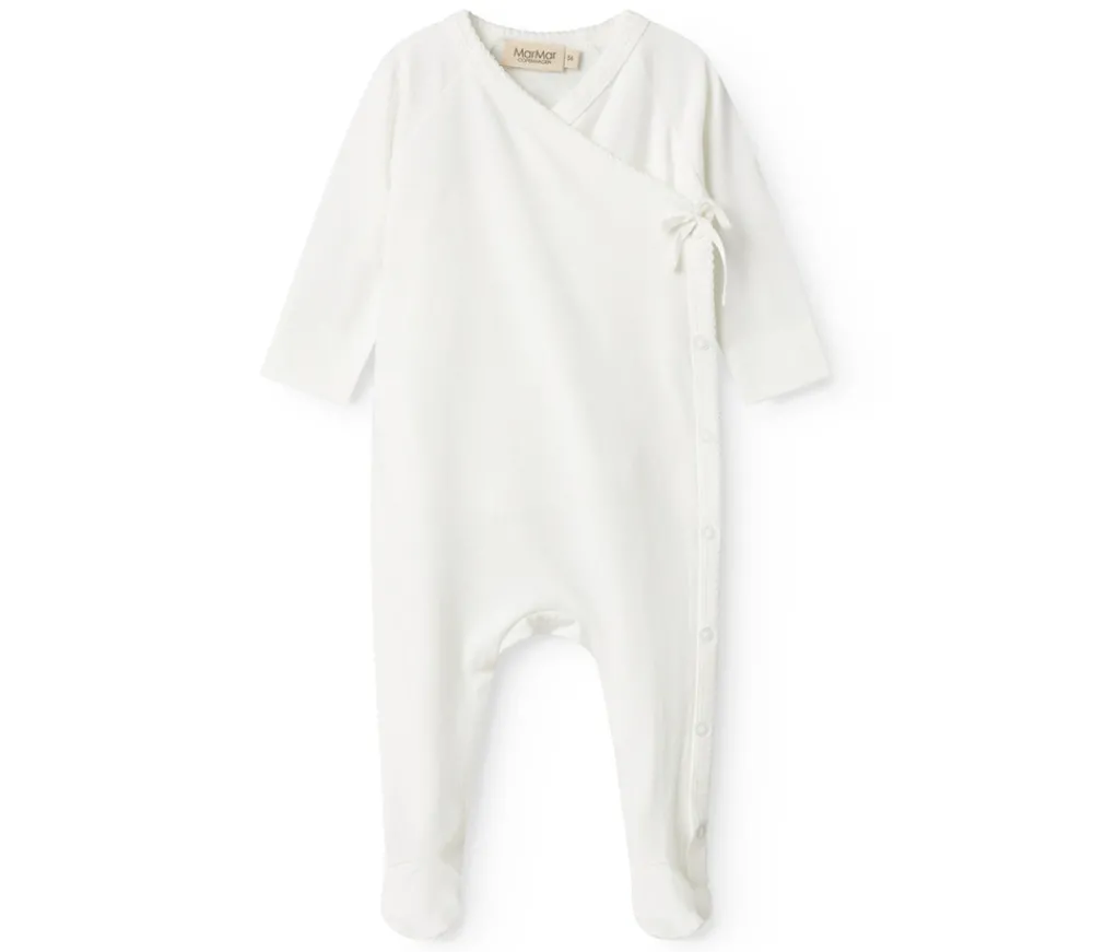 MarMar Copenhagen Rubetta Romper - Gentle white- Heldragter M. Fod