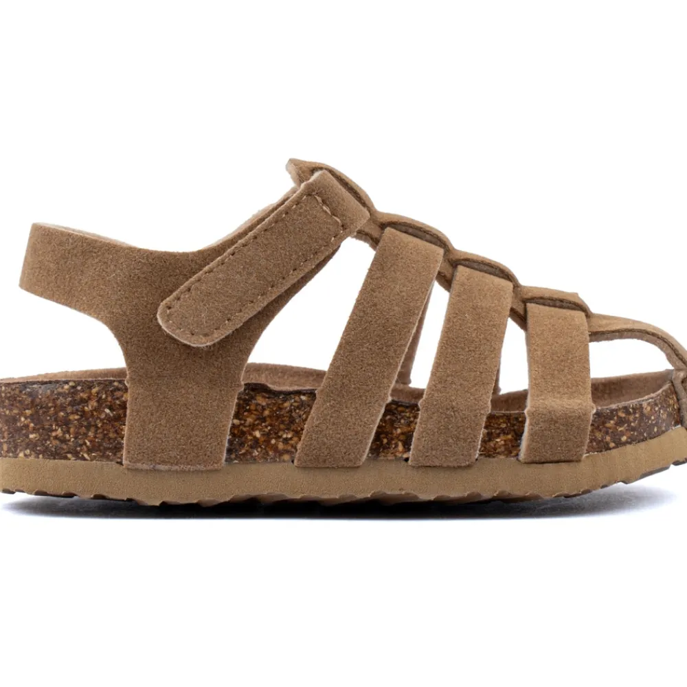 Mikk-Line Sandal Ruskind - COGNAC- Sandaler Med Lukket Tå
