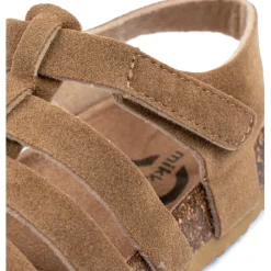 Mikk-Line Sandal Ruskind - COGNAC- Sandaler Med Lukket Tå