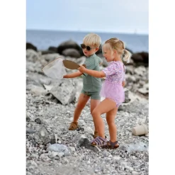 Mikk-Line Sandal Ruskind - COGNAC- Sandaler Med Lukket Tå