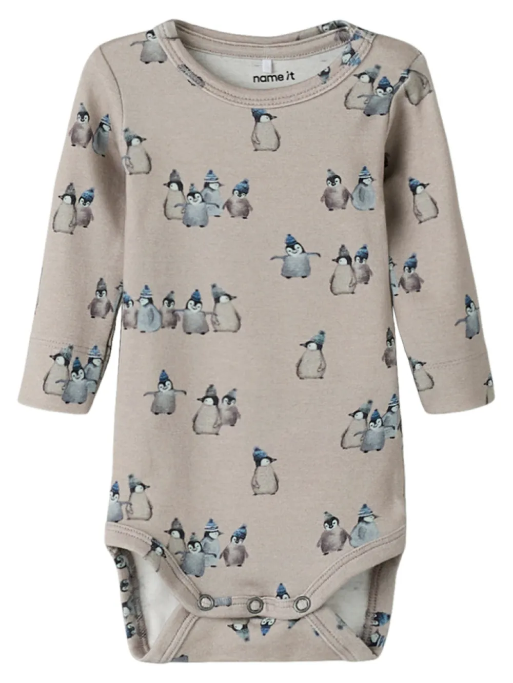 NAME IT Sanuel Langærmet Body - Inscrutable- Bodystocking Langærmet