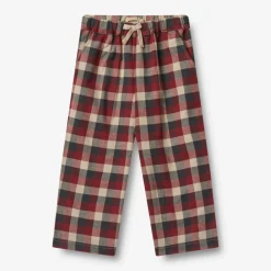 Wheat Sasha Trousers - Red Blue Check- Bukser