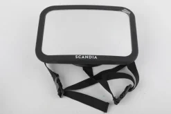 Scandia Rektangel 360 gr. bilspejl - Sort- Babyspejle