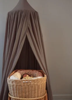 Filibabba Sengehimmel - stone grey-Børn Sengehimler & Himmelpinde