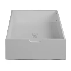 Sebra Sengeskuffen Stone grå - FSC-Børn Tremmesenge