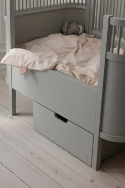 Sebra Sengeskuffen Stone grå - FSC-Børn Tremmesenge