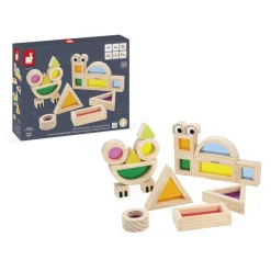 Janod Sensory - Translucent Blocks- Træklodser