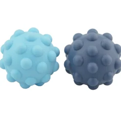 Le Toft Sensory Silicone Fidget Small Balls - Blue- Sansebolde
