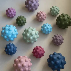 Le Toft Sensory Silicone Fidget Small Balls - Blue- Sansebolde