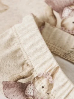 NAME IT Shelly Leggings - Peyote Melange- Leggings