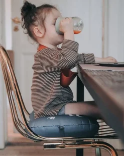 NOUI NOUI Siddepude - hav støvet blå-Børn Tilbehør Til Højstole