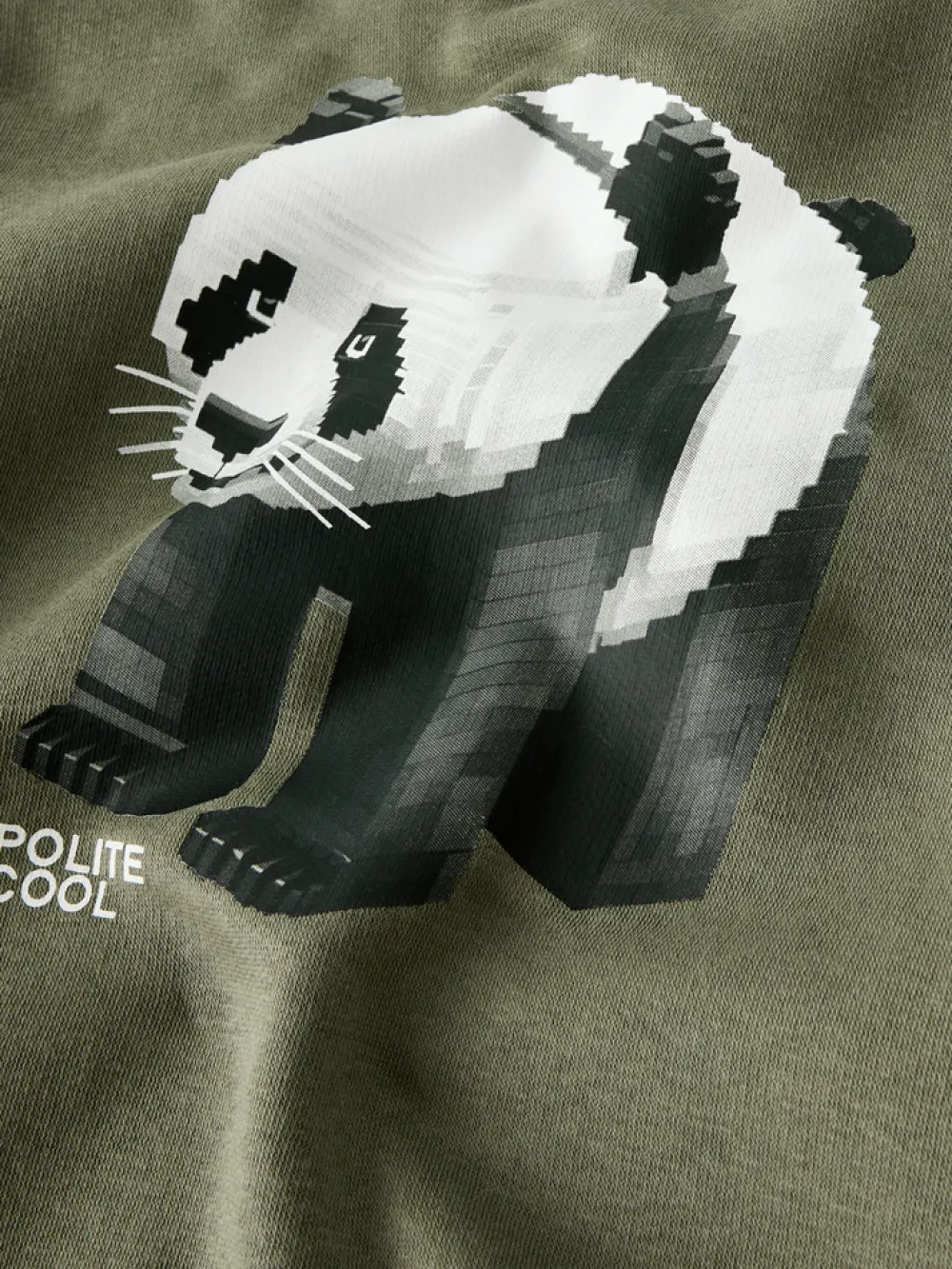 NAME IT Sigurt Sweatshirt - Dusty Olive- Cardigans, Veste & Trøjer