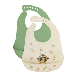 CeLaVi Silicon Hagesmæk (2-Pak) - 9211- Hagesmække